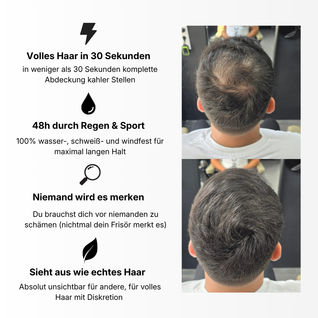 Hairfiller™ für volles Haar in 30 Sekunden