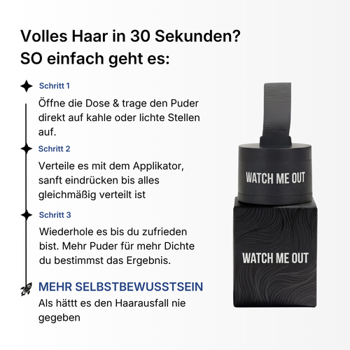 Hairfiller™ für volles Haar in 30 Sekunden